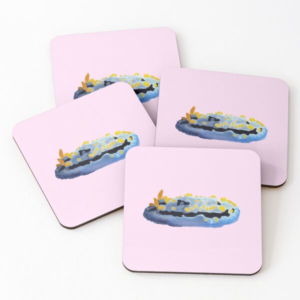 Item preview, Nudibranch - sea slug - Phyllidia Coelestis - pink designed and sold by Poulpimousse.