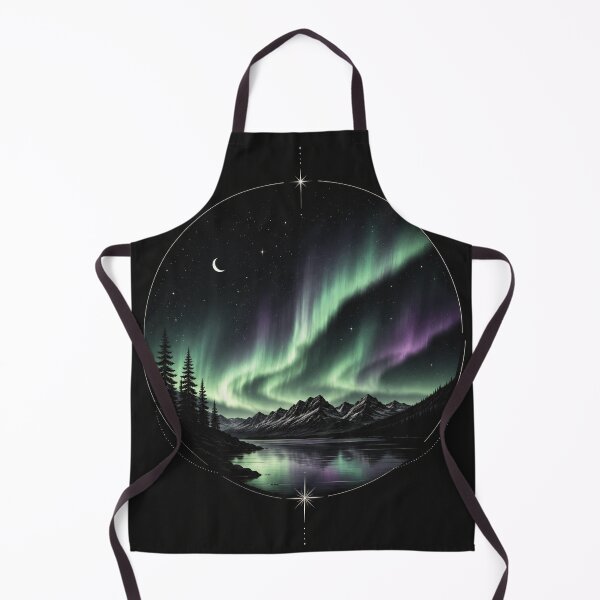 Item preview, Celestial Northern Lights Mystical Landscape - OVENYX designed and sold by NeproParis.