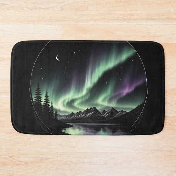 Item preview, Celestial Northern Lights Mystical Landscape - OVENYX designed and sold by NeproParis.
