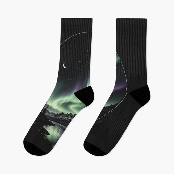Item preview, Celestial Northern Lights Mystical Landscape - OVENYX designed and sold by NeproParis.