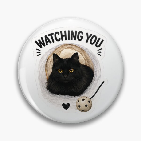 Item preview, Watching You Void Cat Sticker designed and sold by lumar23.