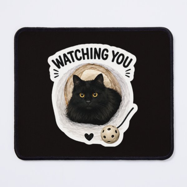 Item preview, Watching You Void Cat Sticker designed and sold by lumar23.