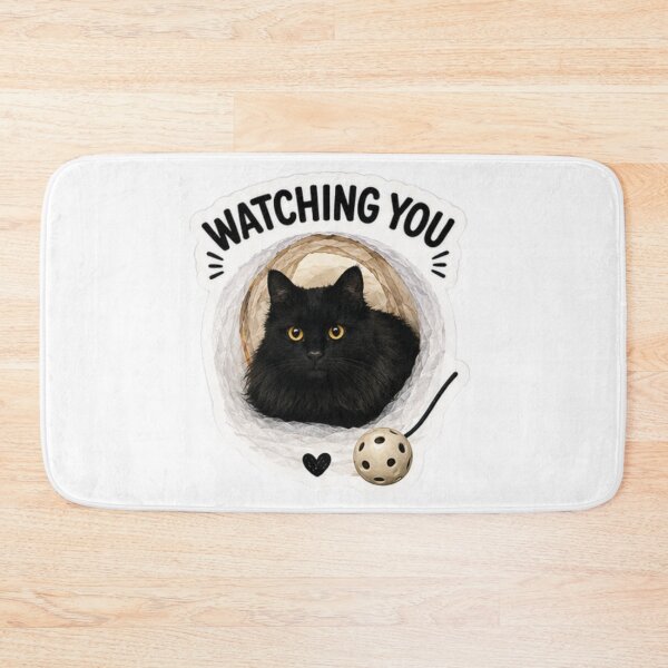 Item preview, Watching You Void Cat Sticker designed and sold by lumar23.