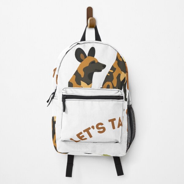 Item preview, Let's Take A Vote - African Wild Dog Sneeze Democracy designed and sold by Inka Moon Design.