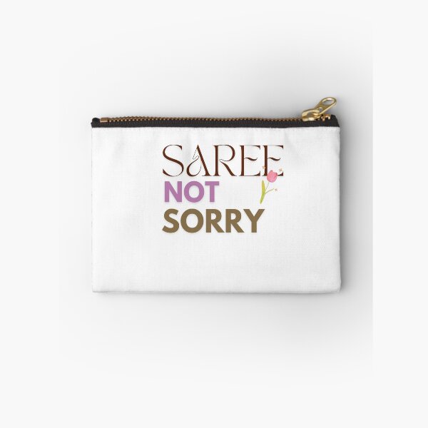 Item preview,  Saree Not Sorry | Brown Girl Aesthetic Retro Sticker designed and sold by AeraArts.