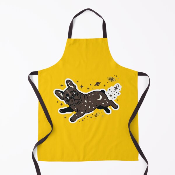 Item preview, Space French Bulldog Cosmic Celestial Sticker designed and sold by NadinGerasi.