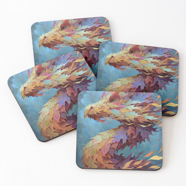 Item preview, Autumn Phoenix Rising Fantasy Art designed and sold by Visual Foundry.