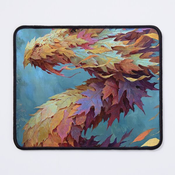 Item preview, Autumn Phoenix Rising Fantasy Art designed and sold by Visual Foundry.