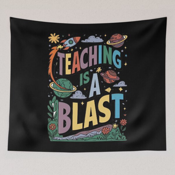 Item preview, Teaching Is A Blast designed and sold by SiarheiYur.