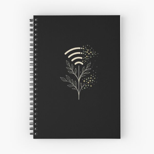 Item preview, Signal Lost Peaceful Wave Botanical Art designed and sold by Inkfino.