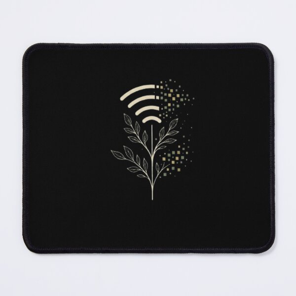 Item preview, Signal Lost Peaceful Wave Botanical Art designed and sold by Inkfino.