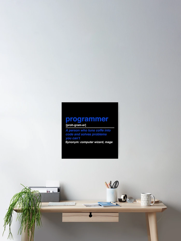 Thumbnail 2 of 3, Poster, Programmer designed and sold by KeepOnCoding.