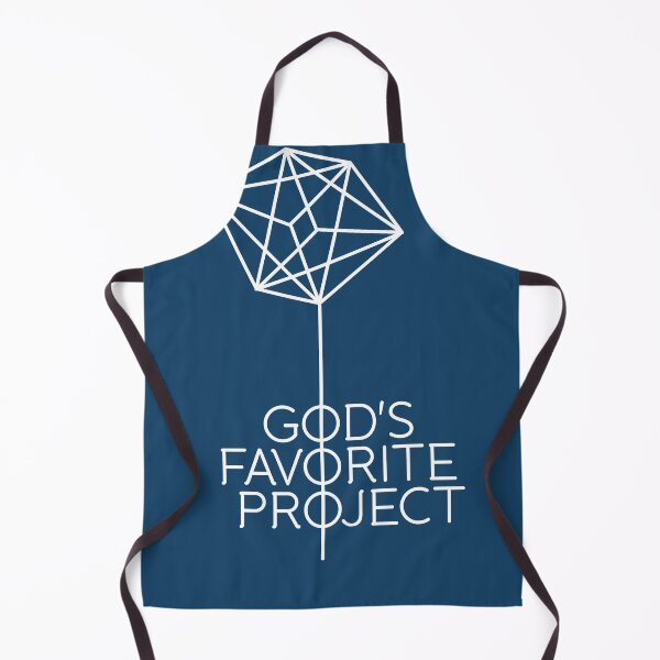 Item preview, God's favorite project - in white designed and sold by manenos.