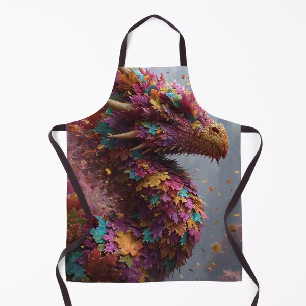 Item preview, Autumn Dragon With Falling Leaves designed and sold by Visual Foundry.