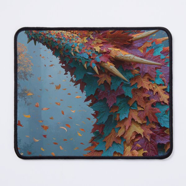 Item preview, Autumn Dragon With Falling Leaves designed and sold by Visual Foundry.