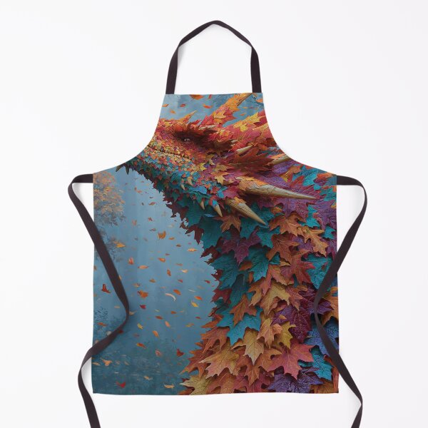 Item preview, Autumn Dragon With Falling Leaves designed and sold by Visual Foundry.
