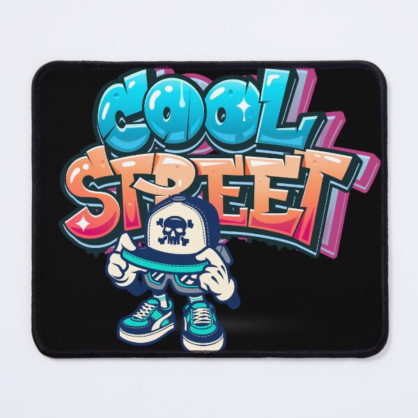 Item preview, Cool Street Skeleton - Urban Graffiti Hip Hop Art T-Shirt designed and sold by thazinart.
