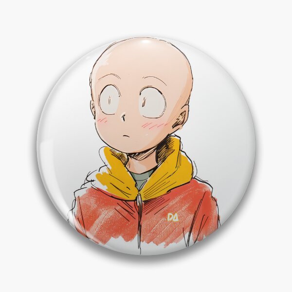 Item preview, Bald Anime Boy Sketch Vibrant Manga Character Illustration designed and sold by DesignArtist.ia.