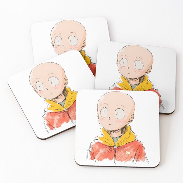Item preview, Bald Anime Boy Sketch Vibrant Manga Character Illustration designed and sold by DesignArtist.ia.