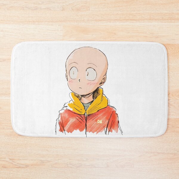Item preview, Bald Anime Boy Sketch Vibrant Manga Character Illustration designed and sold by DesignArtist.ia.