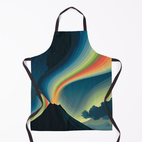 Item preview, Aurora Borealis Over Mountain Peak designed and sold by Visual Foundry.