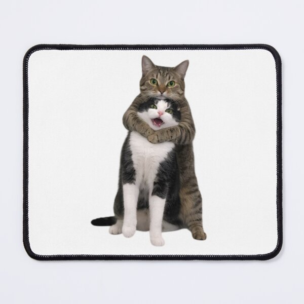 Item preview, Funny Hugging Cats Meme Cute Cat Best Friends Aesthetic Pet Lover designed and sold by Dyan4.