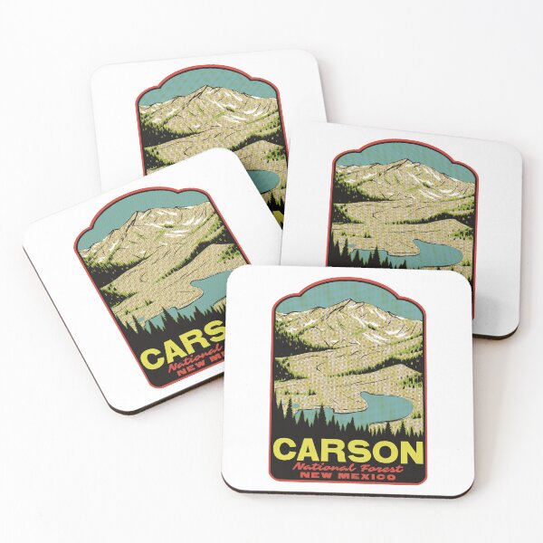 Item preview, Carson National Forests New Mexico Retro designed and sold by HalpinDesign.