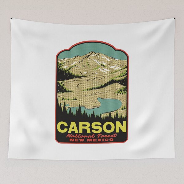 Item preview, Carson National Forests New Mexico Retro designed and sold by HalpinDesign.