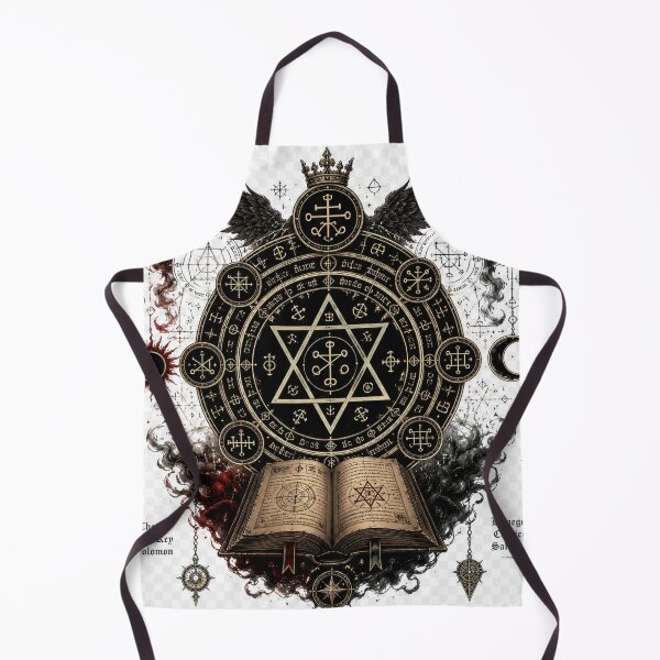 Item preview, Occult Grimoire Circle | Mystic Solomon Seal Artwork designed and sold by Sticleg.