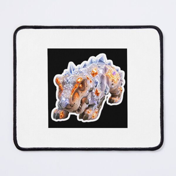 Item preview, Crystal Beast Creature with Amber Gems designed and sold by Farheen786.