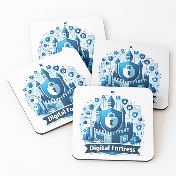 Item preview, ​Digital Fortress Cybersecurity IT Professional Tech Design designed and sold by JREEHBRAND.