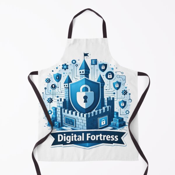 Item preview, ​Digital Fortress Cybersecurity IT Professional Tech Design designed and sold by JREEHBRAND.