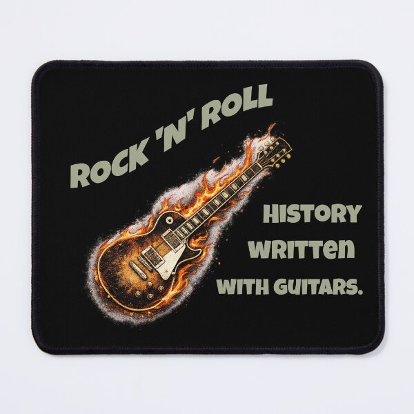 Item preview, Rock ’N’ Roll – History Written With Guitars designed and sold by FriciShop.