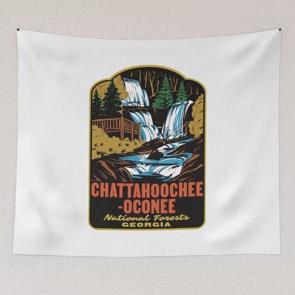 Item preview, Chattahoochee-Oconee National Forests Georgia Retro designed and sold by HalpinDesign.