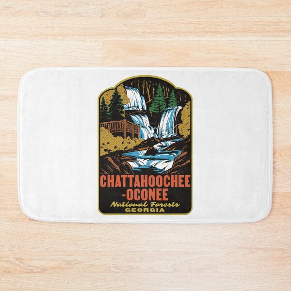 Item preview, Chattahoochee-Oconee National Forests Georgia Retro designed and sold by HalpinDesign.