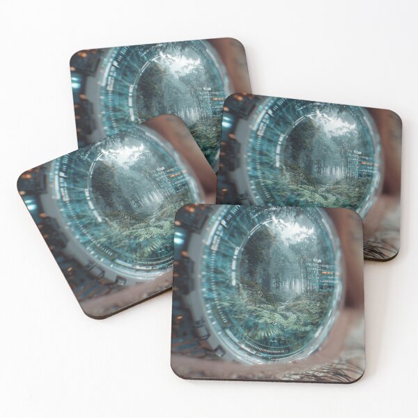Item preview, Futuristic Eye Portal Forest Vision designed and sold by Visual Foundry.