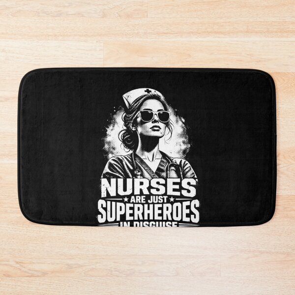 Item preview, Nurses Are Just Superheroes In Disguise – Nurse Life Funny Nursing Gift designed and sold by PosiMCreations.