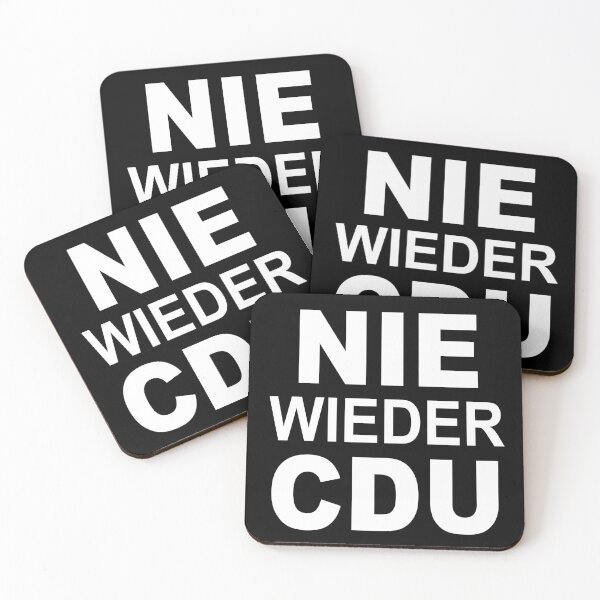 Item preview, Never again CDU, never again Merz political statement T-shirt designed and sold by socooked.
