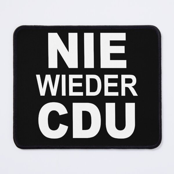 Item preview, Never again CDU, never again Merz political statement T-shirt designed and sold by socooked.