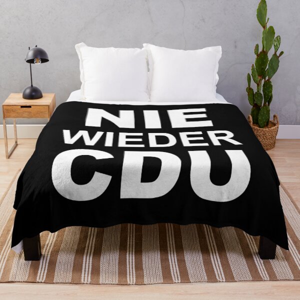 Item preview, Never again CDU, never again Merz political statement T-shirt designed and sold by socooked.