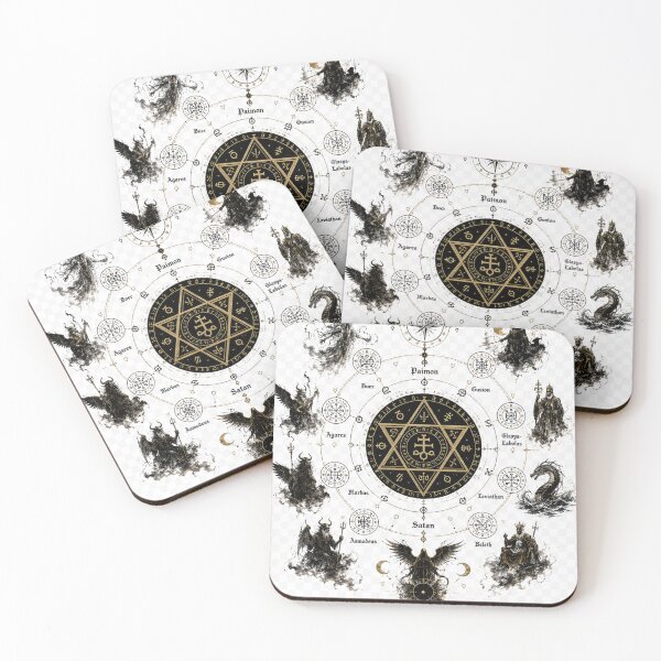 Item preview, Demonic Sigil Network | Lesser Key Inspired Magic Circle designed and sold by Sticleg.