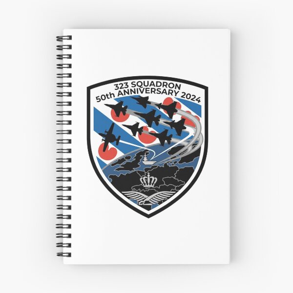 Item preview, Royal Netherlands Air Force 323 Squadron 50th Anniversary Commemorative Patch designed and sold by CharlieDesings.