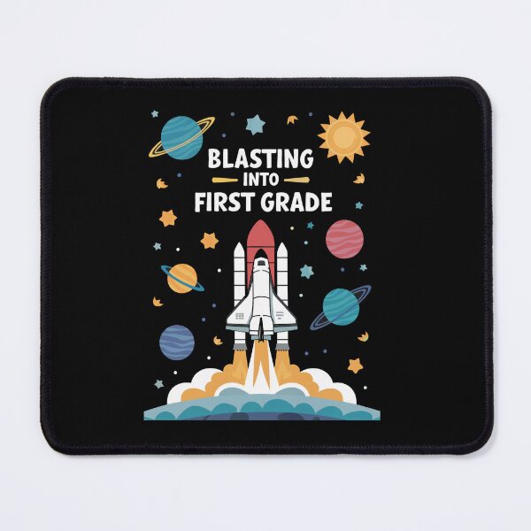 Item preview, Blast Off First Grade Rocket designed and sold by SiarheiYur.