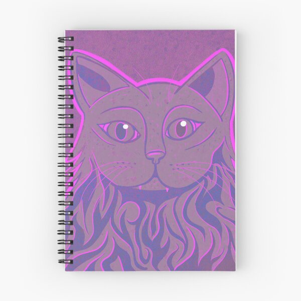Item preview, Pop Art Colorful Cat in Purple designed and sold by Katie.s.stryker.