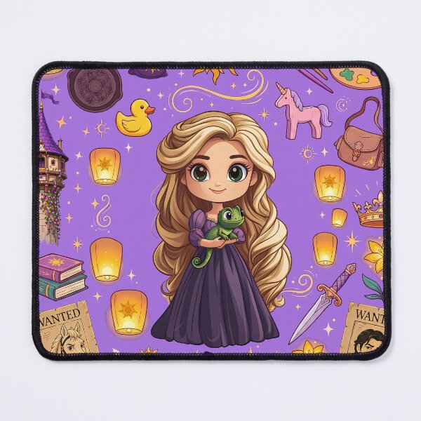 Item preview, Kawaii Rapunzel Tangled Collage designed and sold by KismetsKawaiiCo.