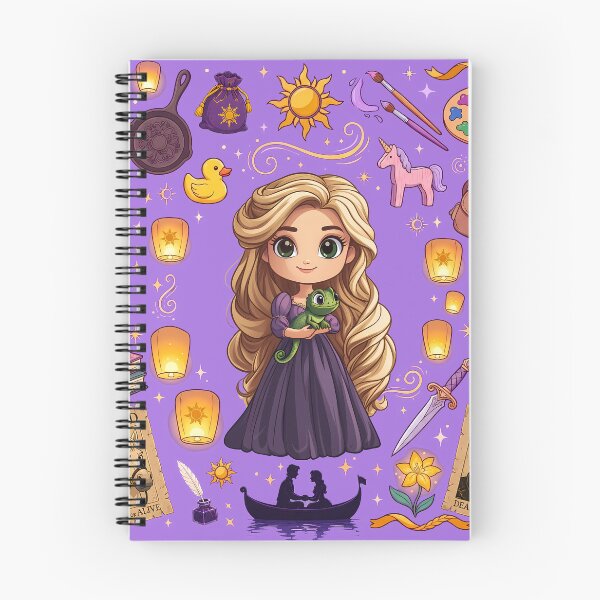 Item preview, Kawaii Rapunzel Tangled Collage designed and sold by KismetsKawaiiCo.