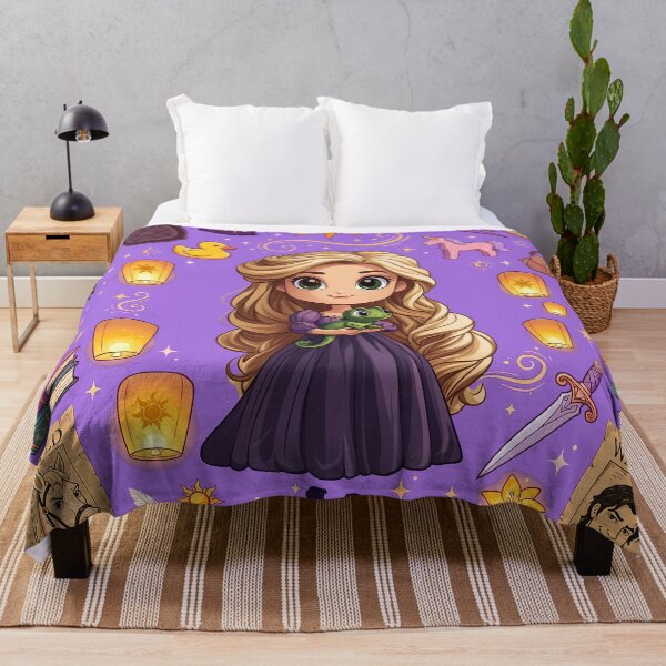 Item preview, Kawaii Rapunzel Tangled Collage designed and sold by KismetsKawaiiCo.
