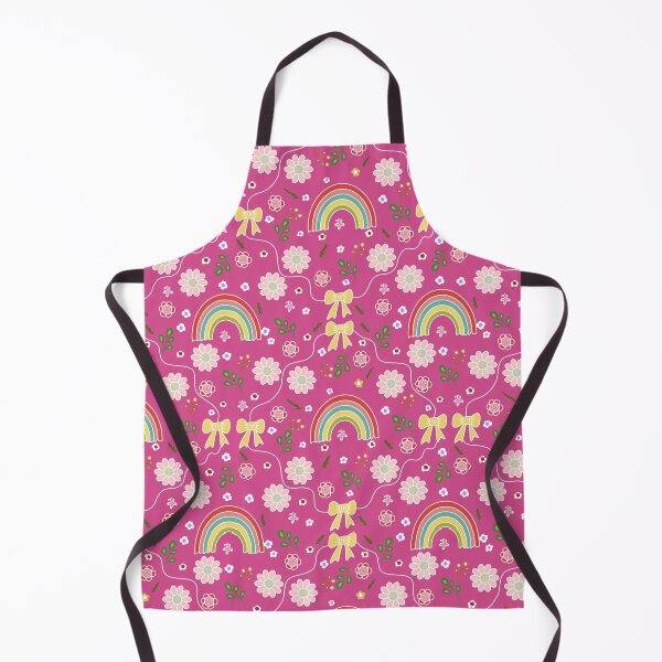 Item preview, Cute rainbow in pink seamless pattern  designed and sold by Min659.