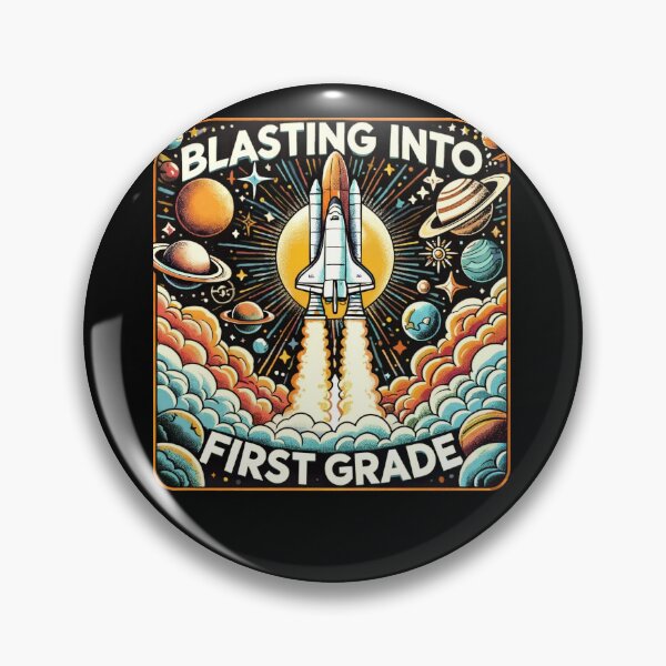 Item preview, Blasting Into First Grade designed and sold by SiarheiYur.
