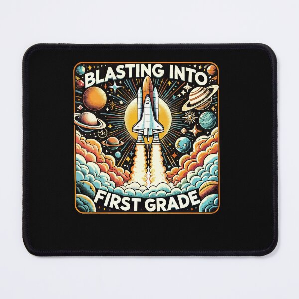 Item preview, Blasting Into First Grade designed and sold by SiarheiYur.